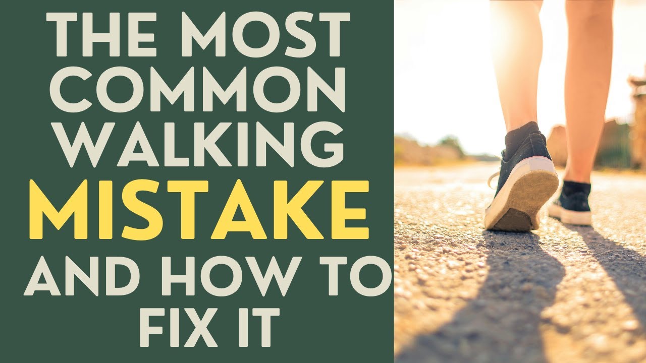 Seniors: The most common walking mistake and how to fix it!
