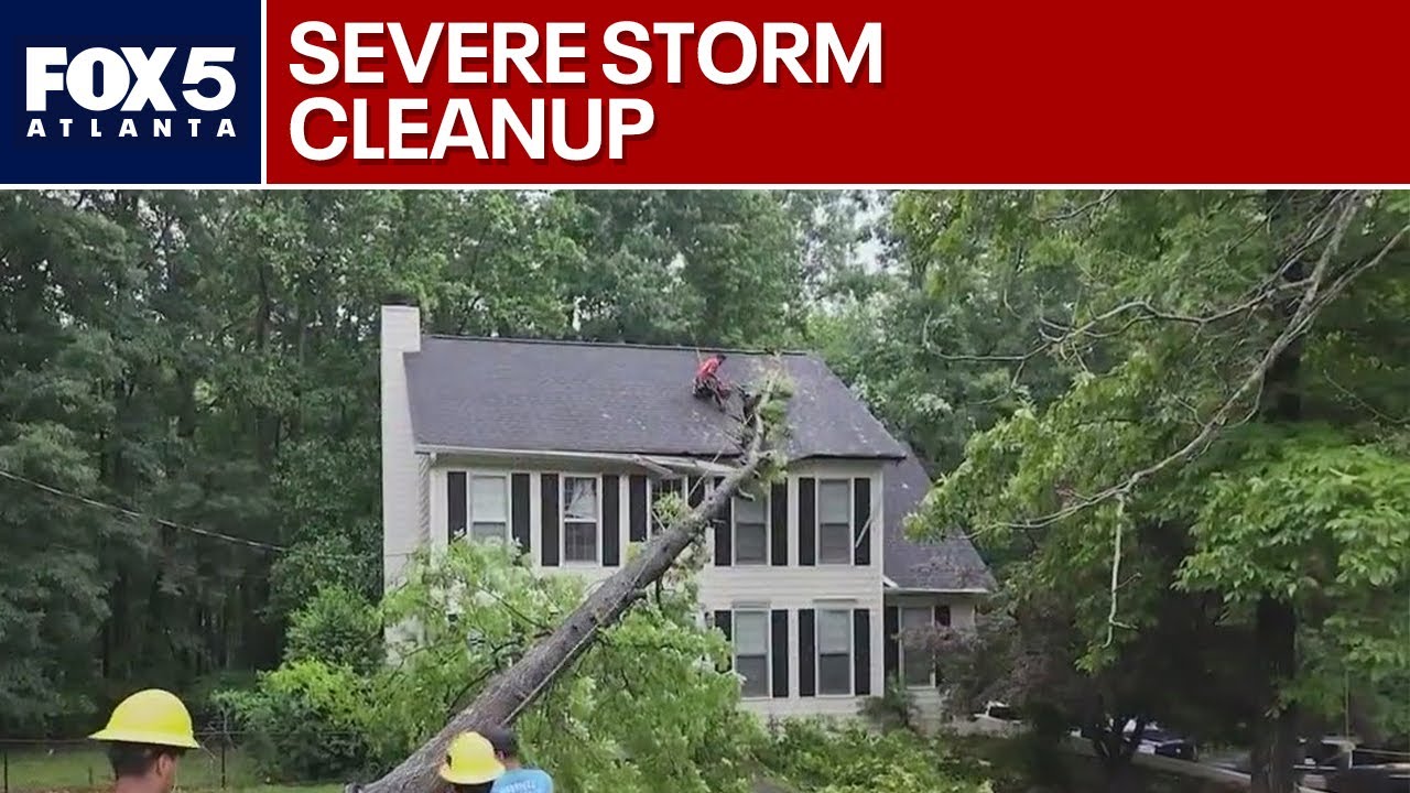 Severe storms leave behind damage | FOX 5 News