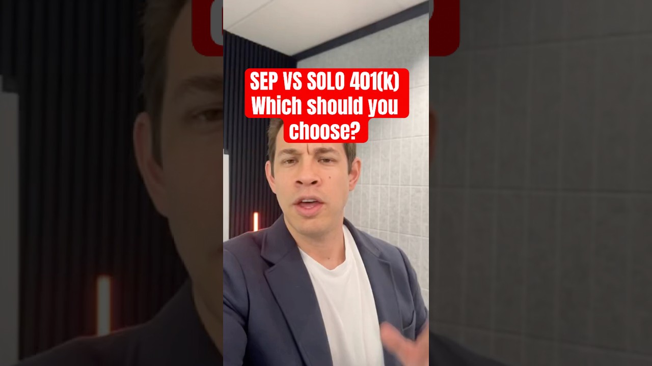 Solo 401(k) VS SEP IRA. Which one should you choose?