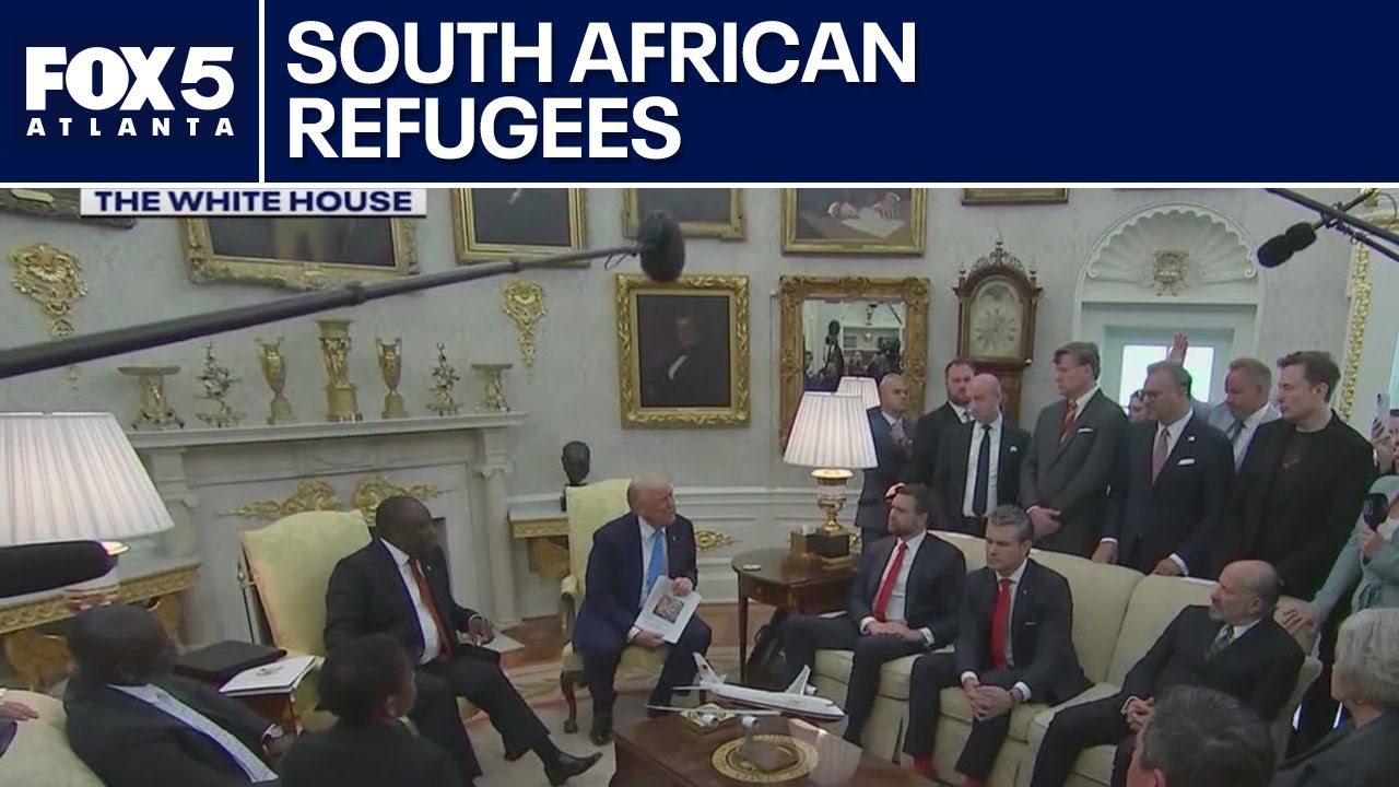 South African president meets with Trump | FOX 5 News