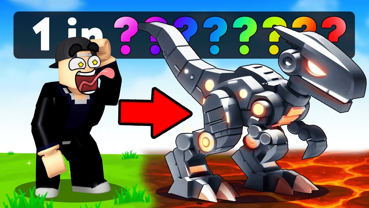 Spending Robux on RARE Dinosaurs in Roblox