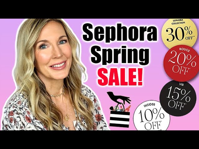 SPRING Sephora SALE! Top Picks for Mature Skin!