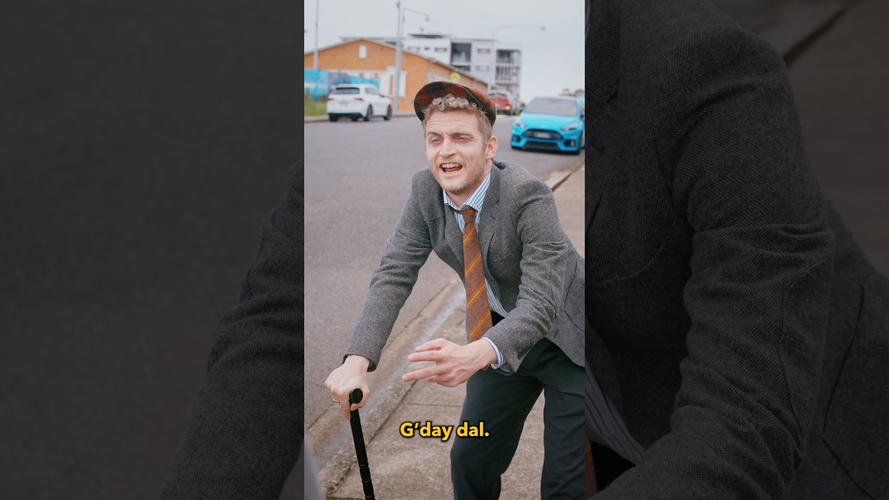 Stuck talking to an old person