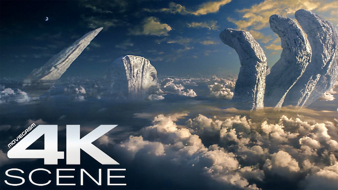 Supersonic Jet Battle Over Celestial Island (2025) Captain America: Brave New World Movie Clip 4K