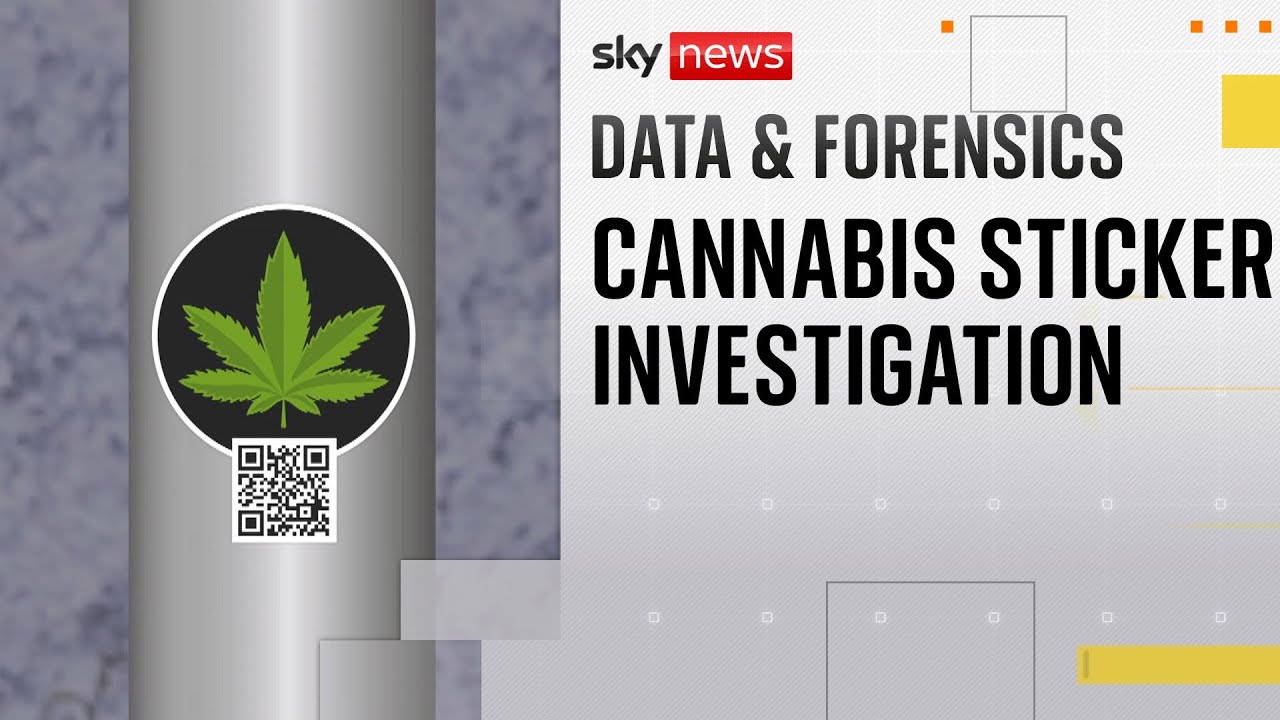 The online drug trade behind QR code stickers plastered on streets across the UK