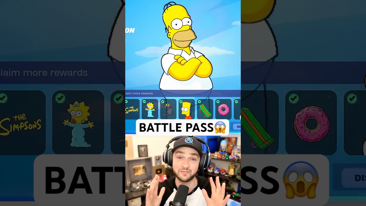 The Simpsons Coming To Fortnite 😱