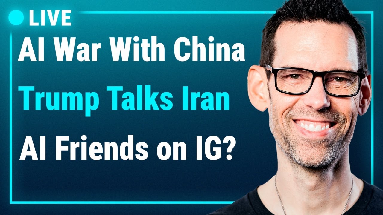 Timeline of the AI Cold War With China, Trump Takes on Iran, & Are AI Friends Coming to Instagram?