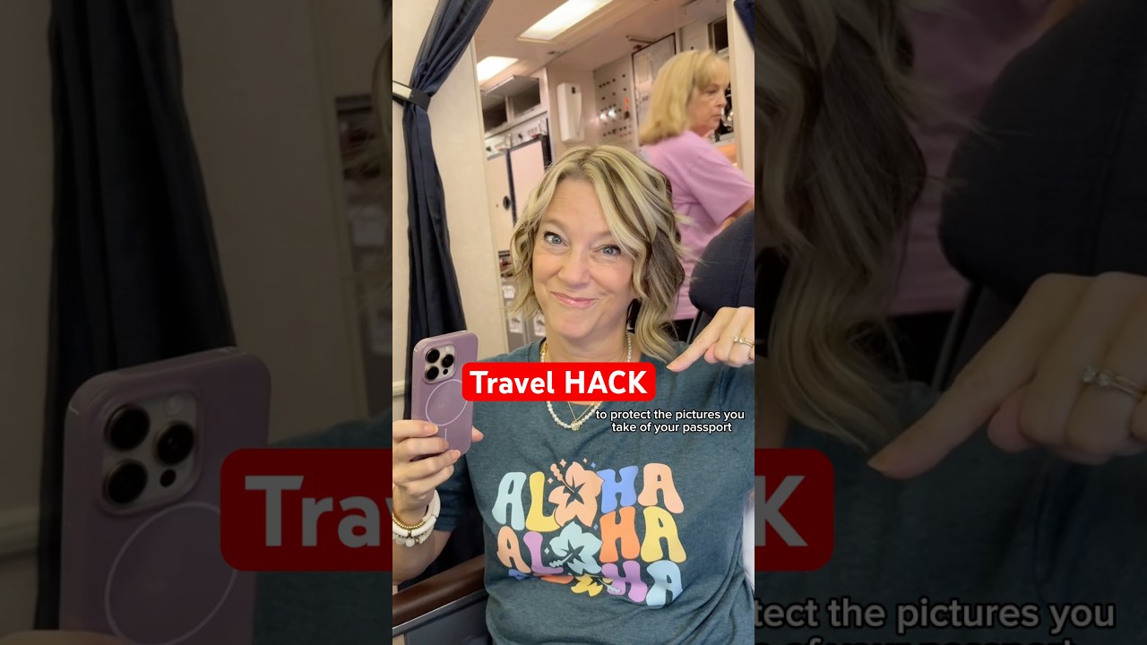Travel Hack for iPhone Security #travelhack
