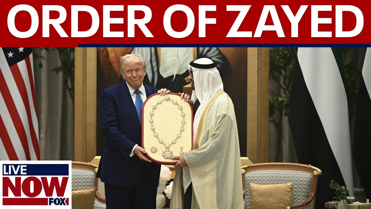 Trump awarded UAE’s highest decoration, Order of Zayed | LiveNOW from FOX