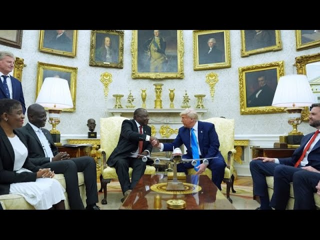 Trump confronts South Africa’s Ramaphosa with baseless claims of systematic killing of white farmers