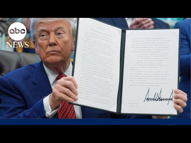 Trump signs orders relating to nuclear energy and science