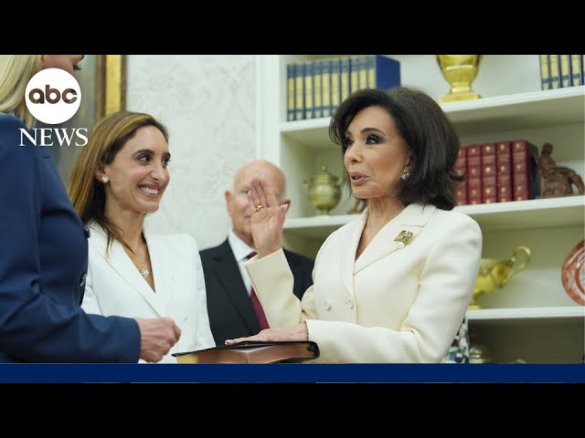 Trump swears in Jeanine Pirro as top prosecutor in DC
