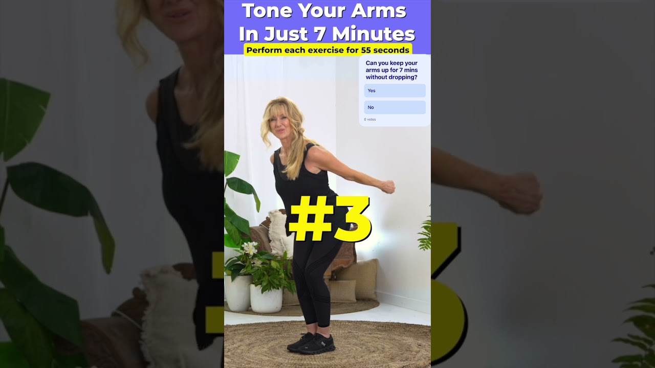 Try These & moves To Tone Arms! #fabulous50s #shorts