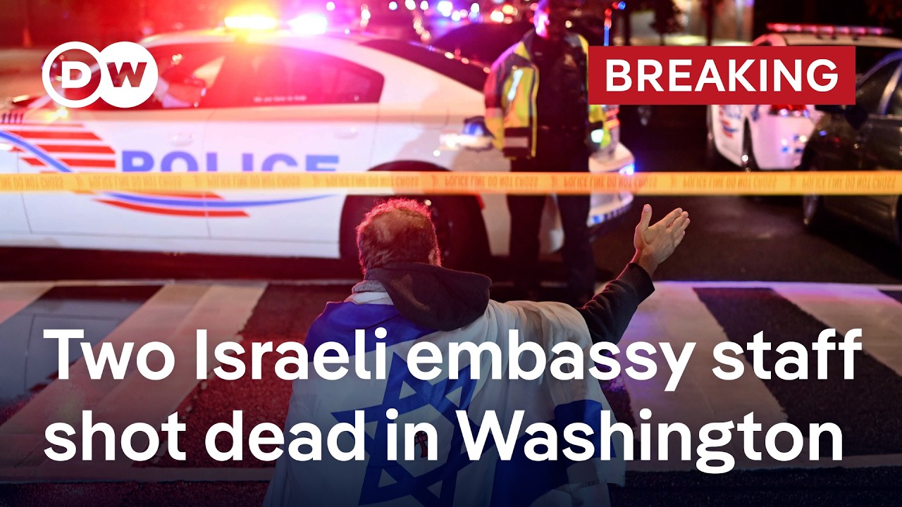 Two Israeli embassy staffers shot dead near Jewish Museum in Washington, DC | DW News
