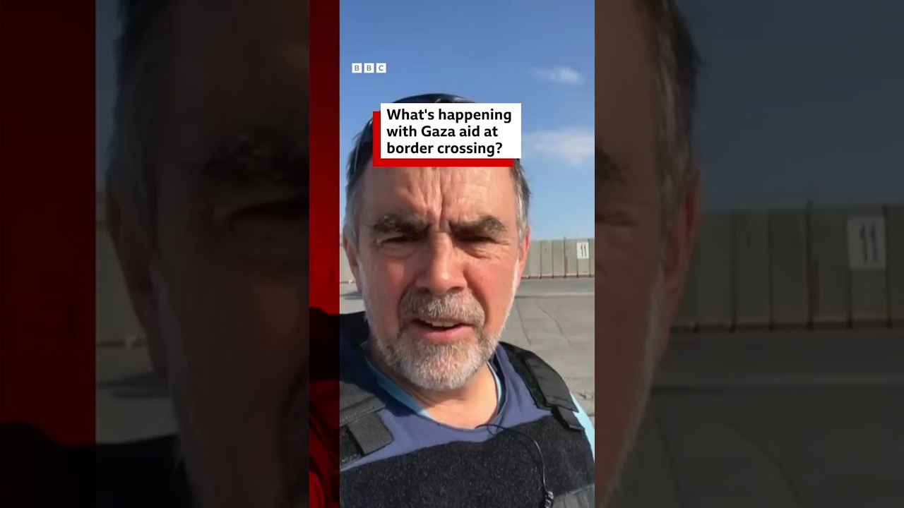 UN says 90 lorry loads of aid now in Gaza after three-day delay at crossing #Gaza #Israel #BBCNews