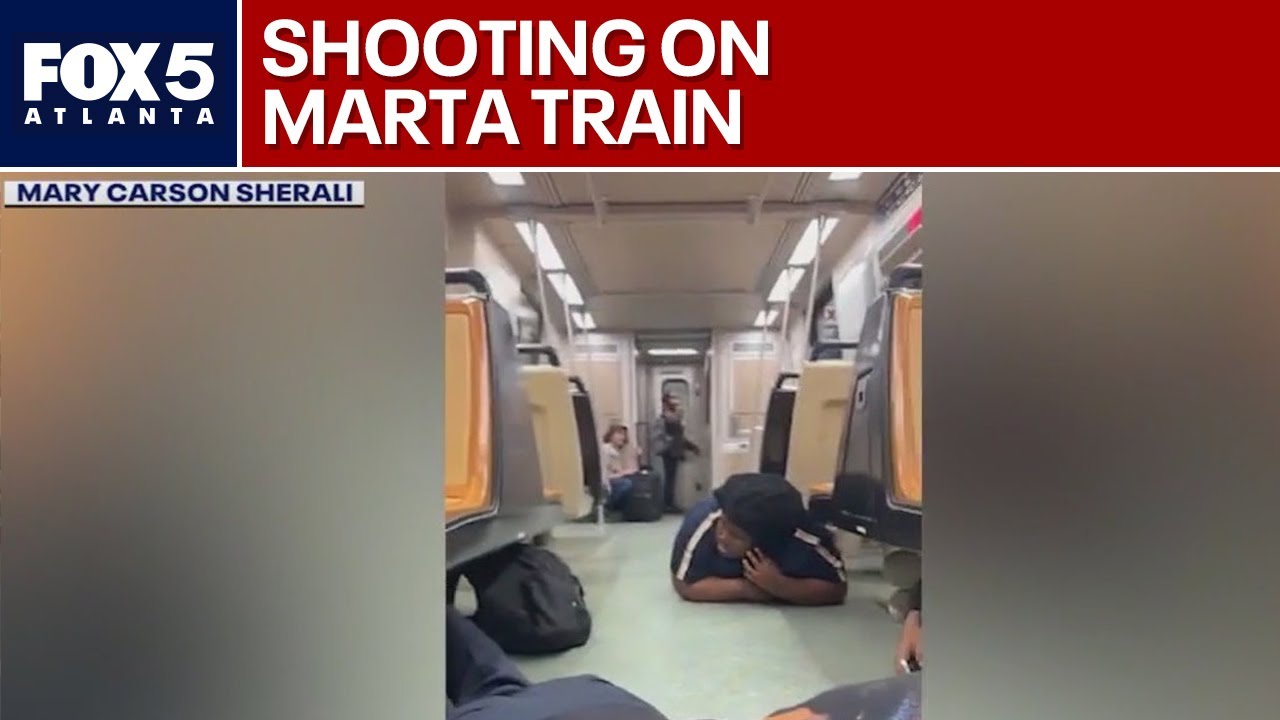 Video show MARTA train shooting aftermath | FOX 5 News