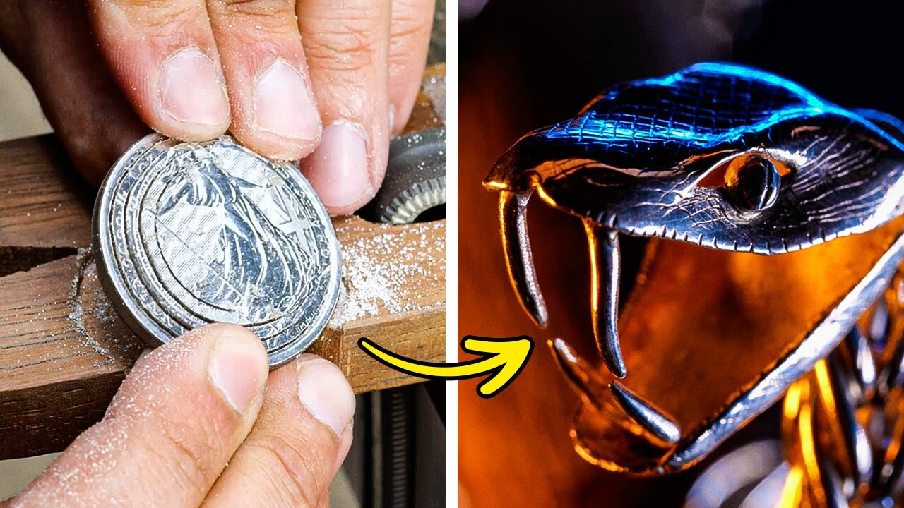 Watch Jewelry Masters Turn Old Into Gold With Simple Tool 💎🔥