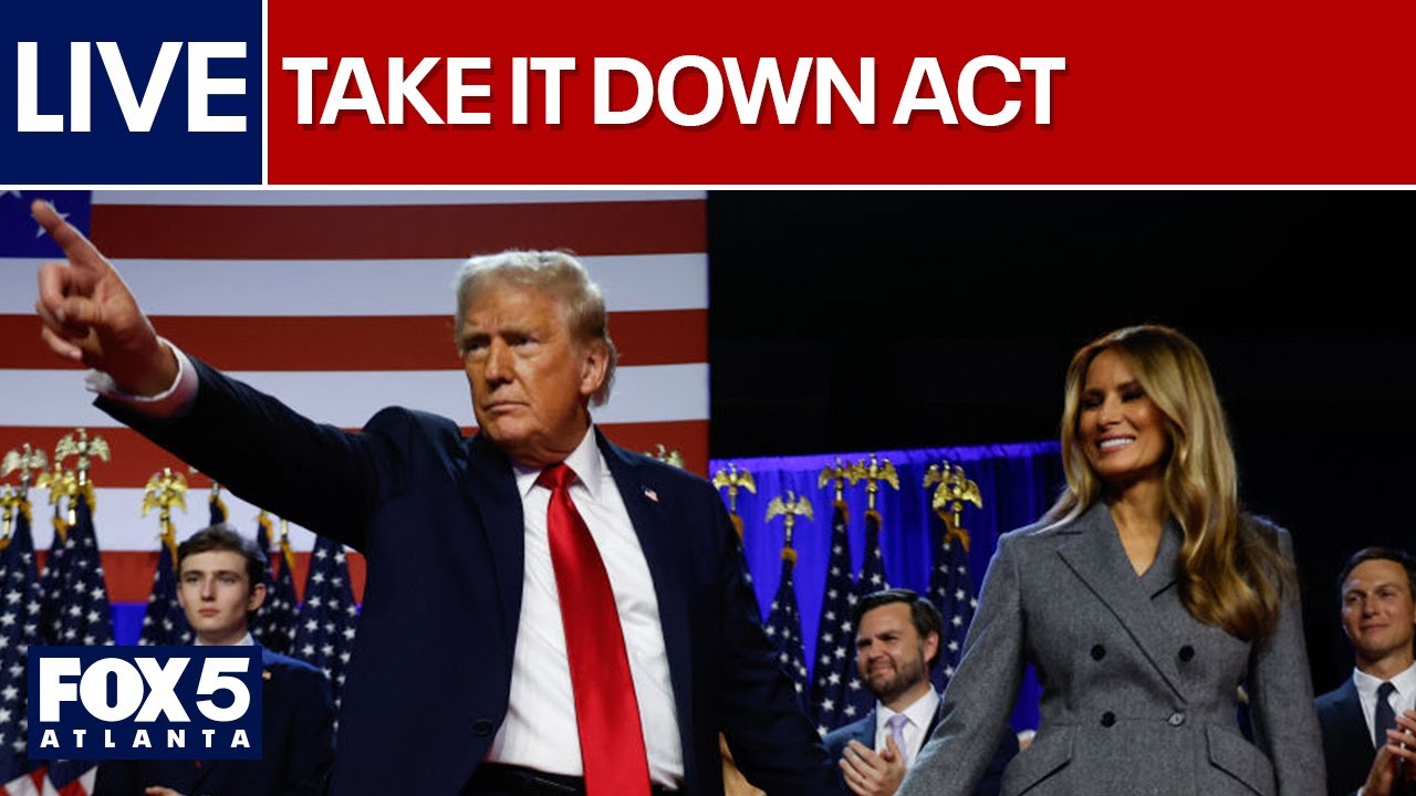 WATCH LIVE: President Trump, First Lady sign ‘Take it Down’ Act