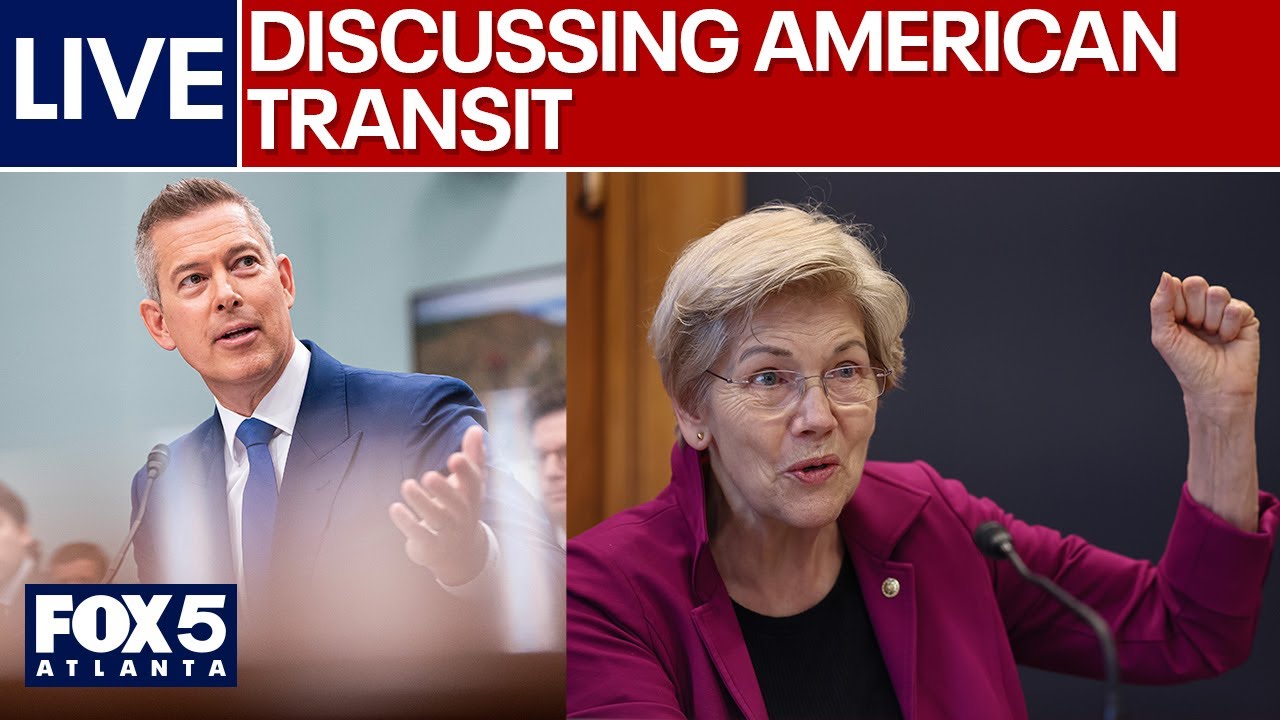 WATCH LIVE: Senator Warren, Secretary Duffy speak at legislative conference on transit | FOX 5 News