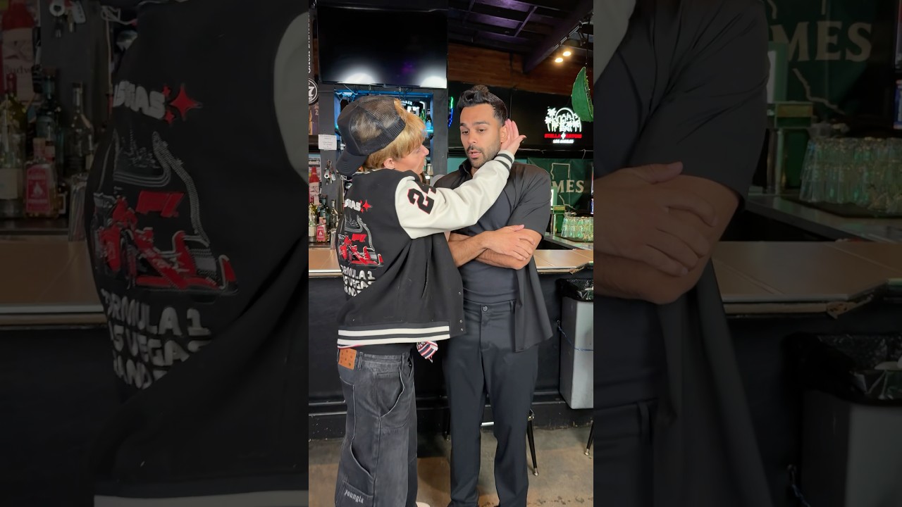 When she pays the bill