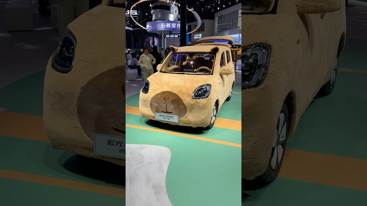 Wuling Mini EV Capybara Edition 🔥 #ev #cars #vehicles