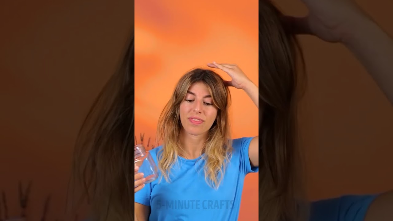 You Won’t Believe This Hairstyle Was Made with a Glass Jar! 🫙💇‍♀️