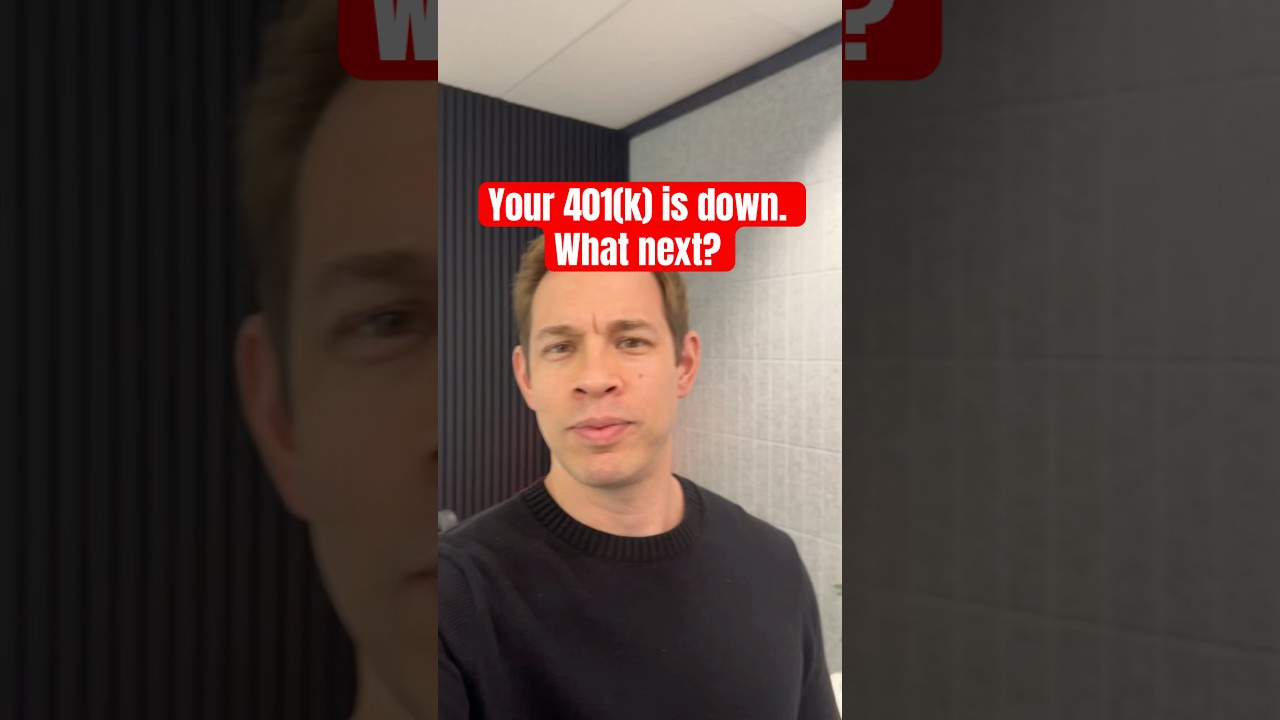 Your 401(k) is down. What’s Next?