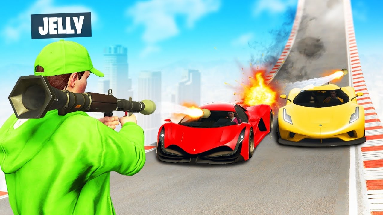 $10,000,000 ROCKETS Vs. CARS In GTA 5 (bad idea)
