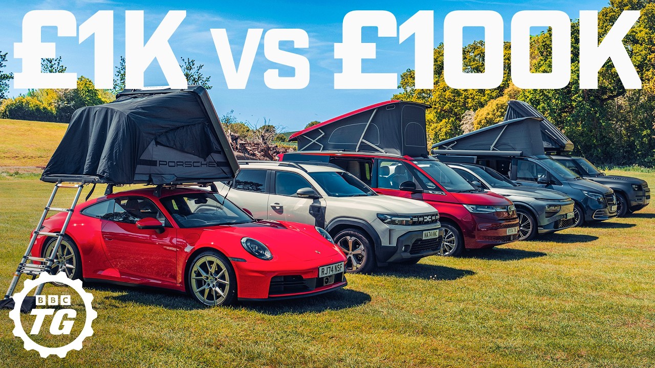 £1k vs £100k Car Camping: Is Budget Or Luxury Best?