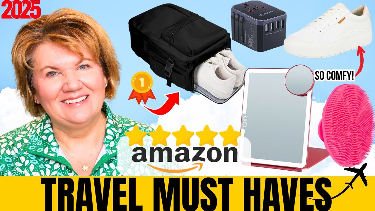 30 AMAZON Travel Must Haves 2025  ✈️ (Don’t Travel Without These!)🧳