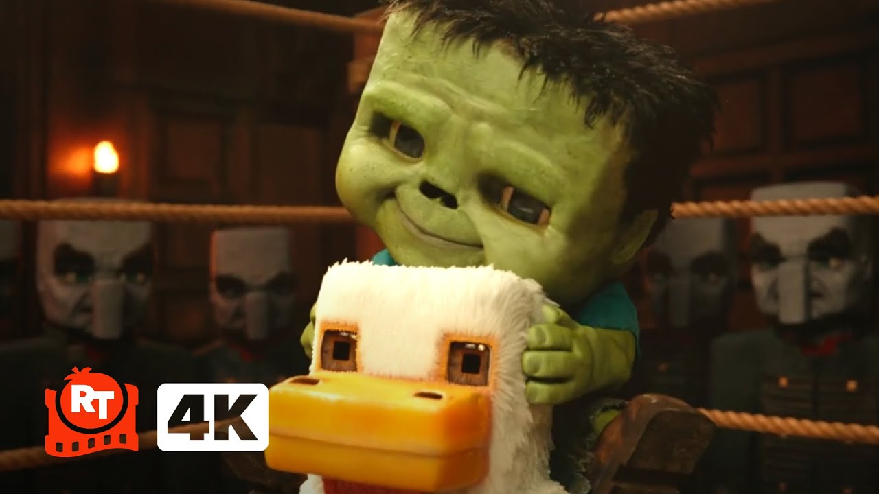 A Minecraft Movie (2025) 4K – CHICKEN JOCKEY!!! (and Enderman) | Movieclips