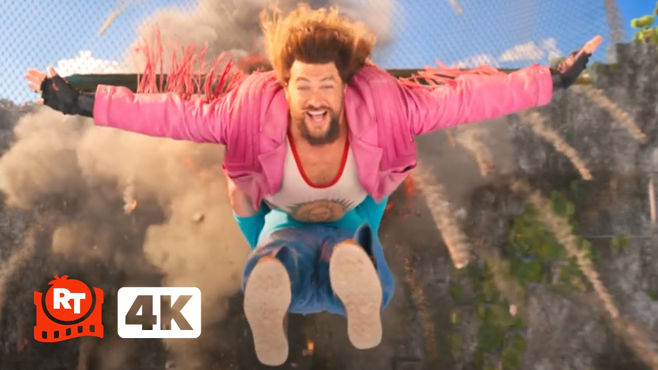 A Minecraft Movie (2025) 4K – Steve Rides Garrett | Movieclips