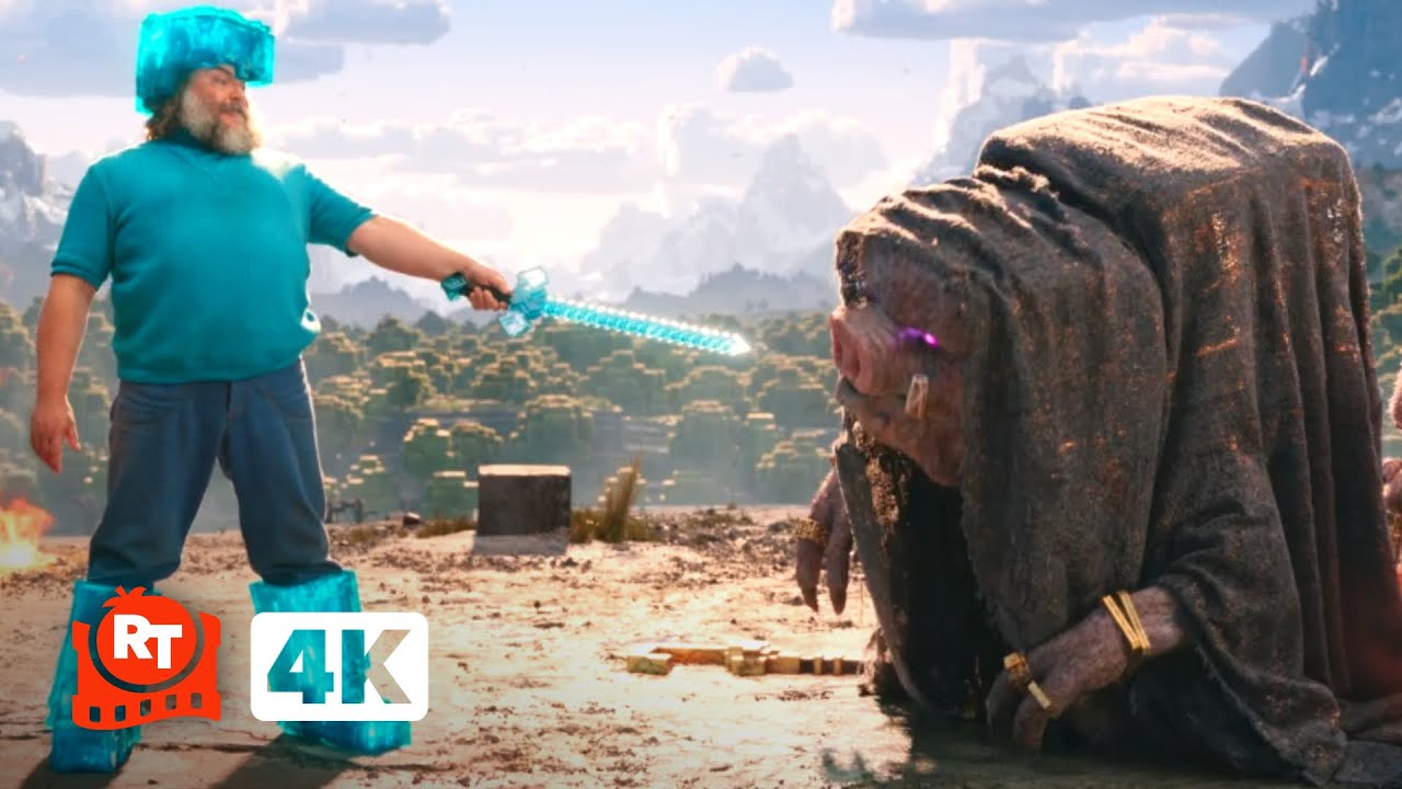 A Minecraft Movie (2025) 4K – Steve vs. Malgosha | Movieclips