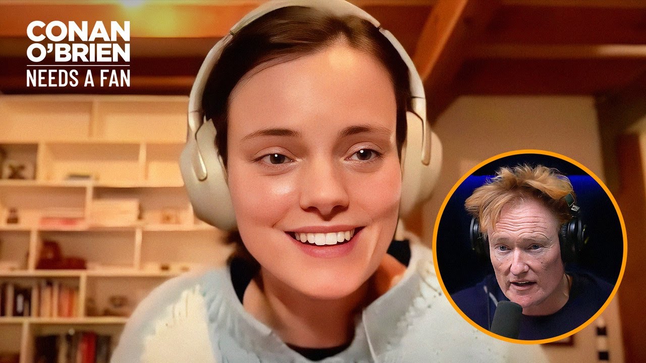 A Model Accuses Conan Of Having Resting B*tch Face | Conan O’Brien Needs A Fan