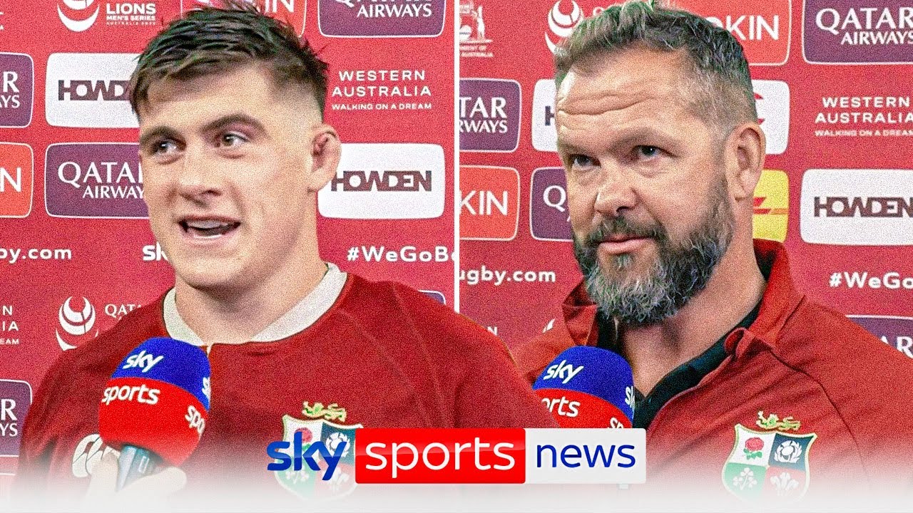 “A really special day” | Dan Sheehan and Andy Farrell react to British & Irish Lions 54-7 win
