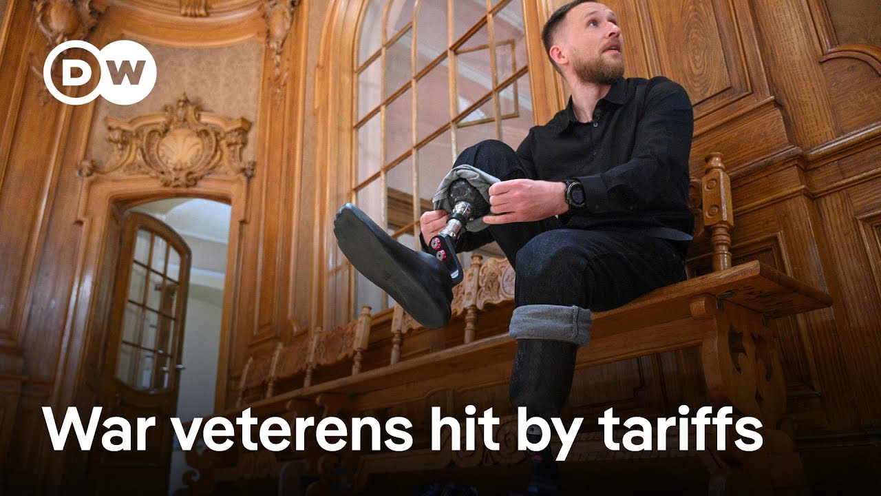 Aid for Ukraine war veterans hit by US tariffs | DW News