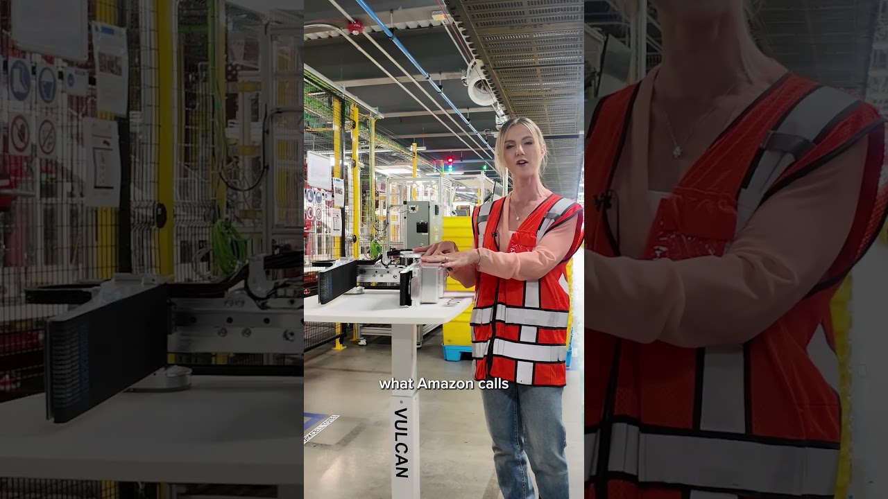 Amazon says new warehouse robot can ‘feel’ items, but won’t replace workers