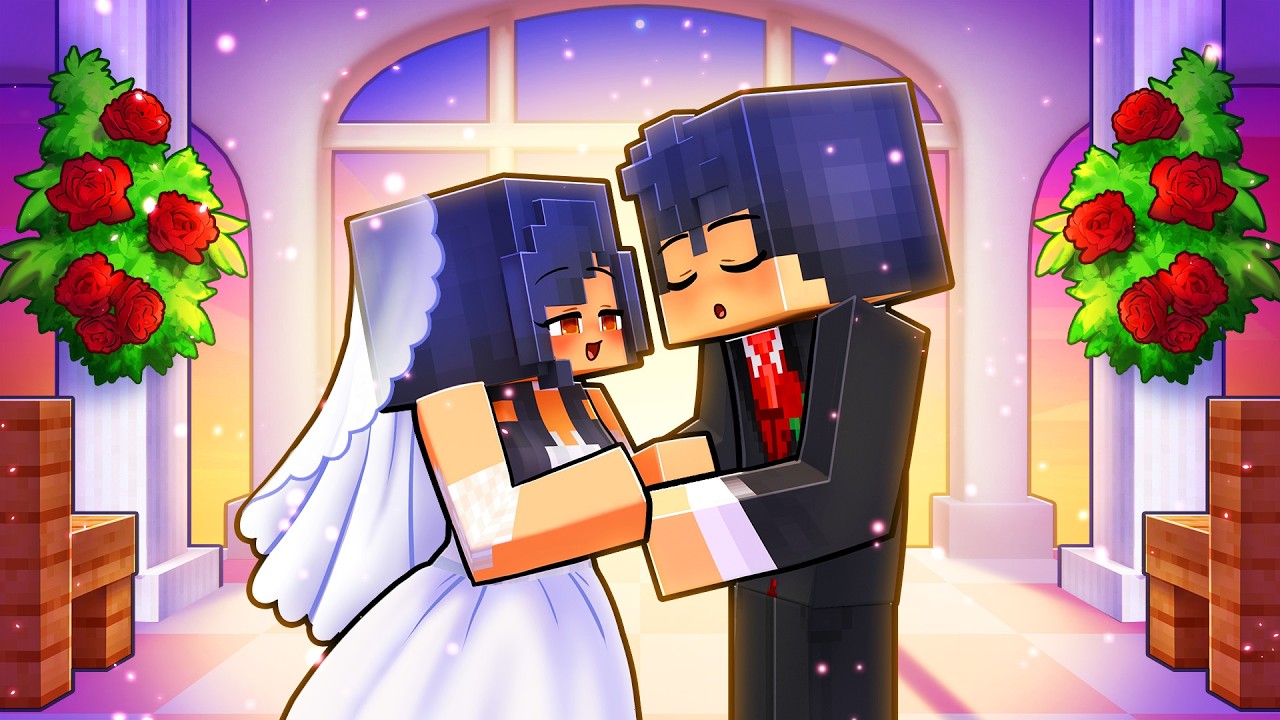 Aphmau and Aaron get MARRIED in Minecraft!