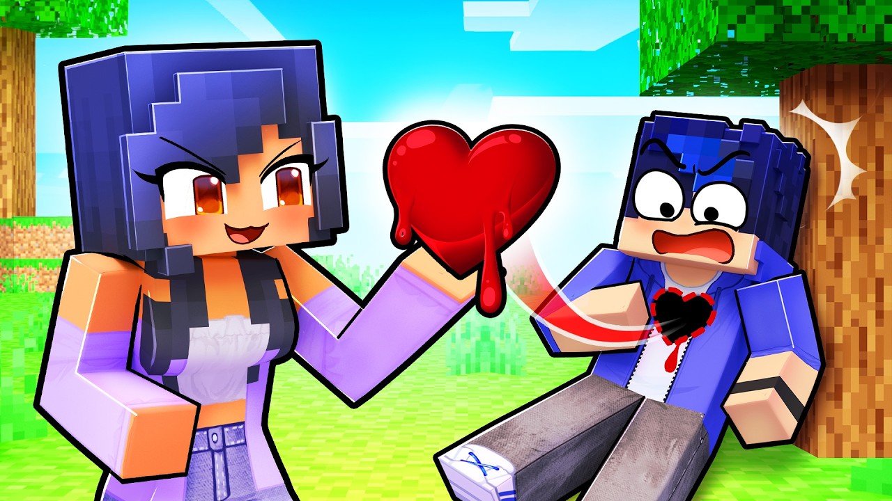 Aphmau can STEAL HEARTS in Minecraft!