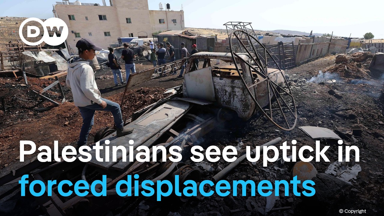 Are settler attacks on Palestinian land being facilitated by the Israeli military? | DW News