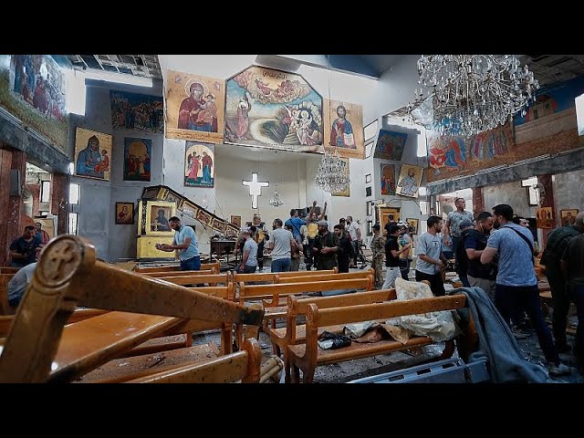 At least 22 people killed in terrorist attack on church in Syria