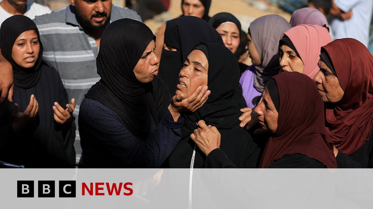 At least 40 Palestinians killed in Israeli attacks in Gaza, says health ministry | BBC News