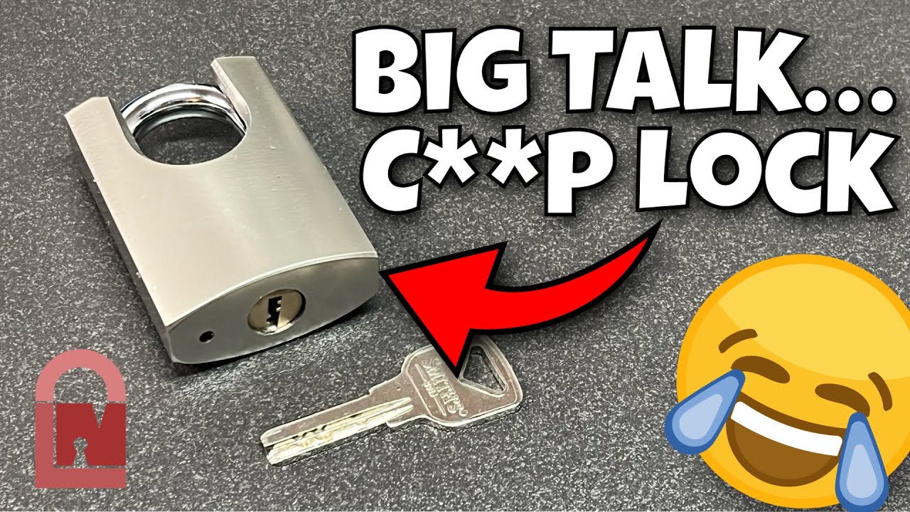 Awful Smith’s Dimple Lock Padlock Humiliated