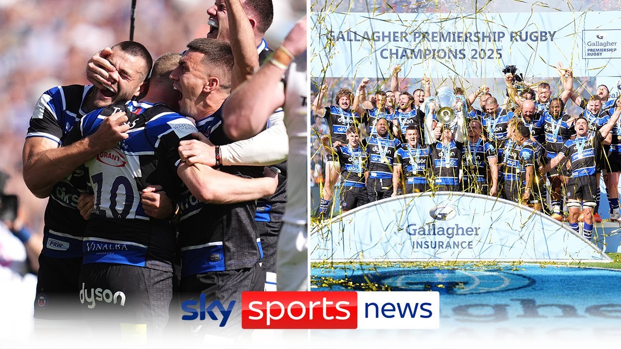 Bath are Premiership Rugby champions for the first time in 29 years