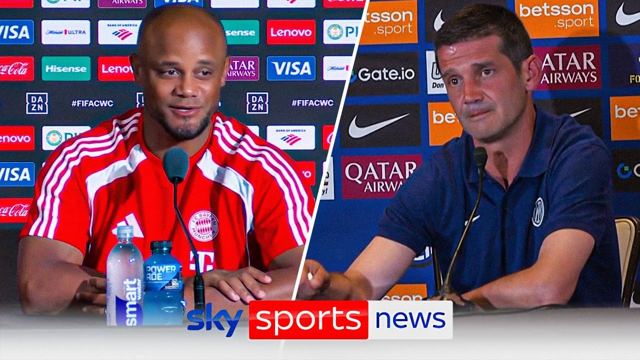 Bayern Munich and Inter Milan head coaches preview Club World Cup