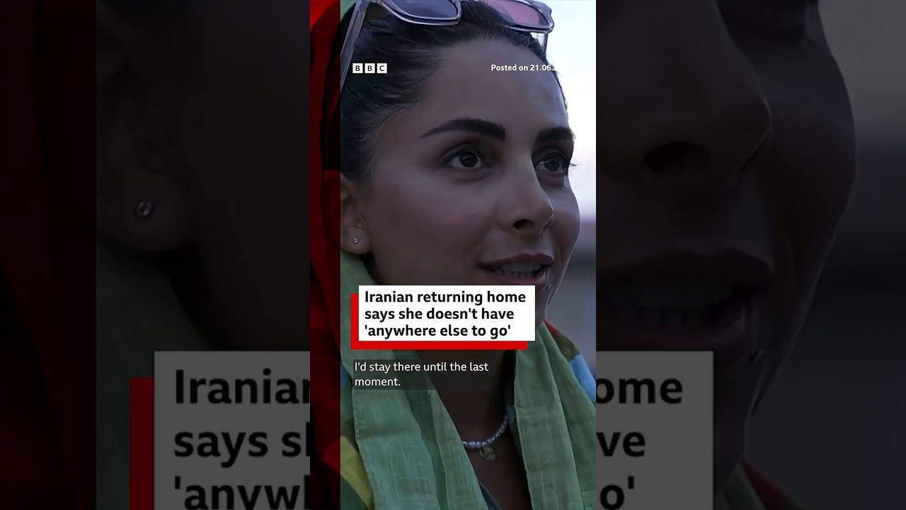 BBC journalist speaks to Iranian families at Turkey border. #Iran #BBCNews