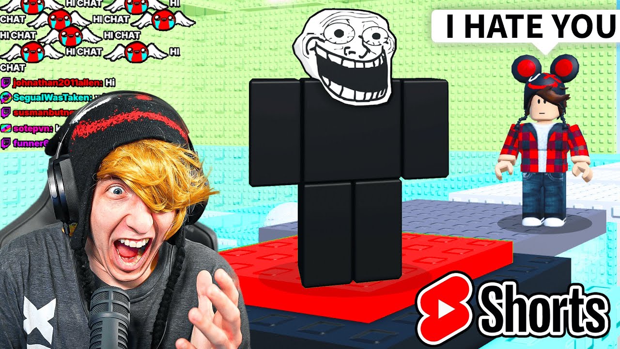 Beating Roblox’s MOST HATED OBBY… (Troll Tower) #shorts