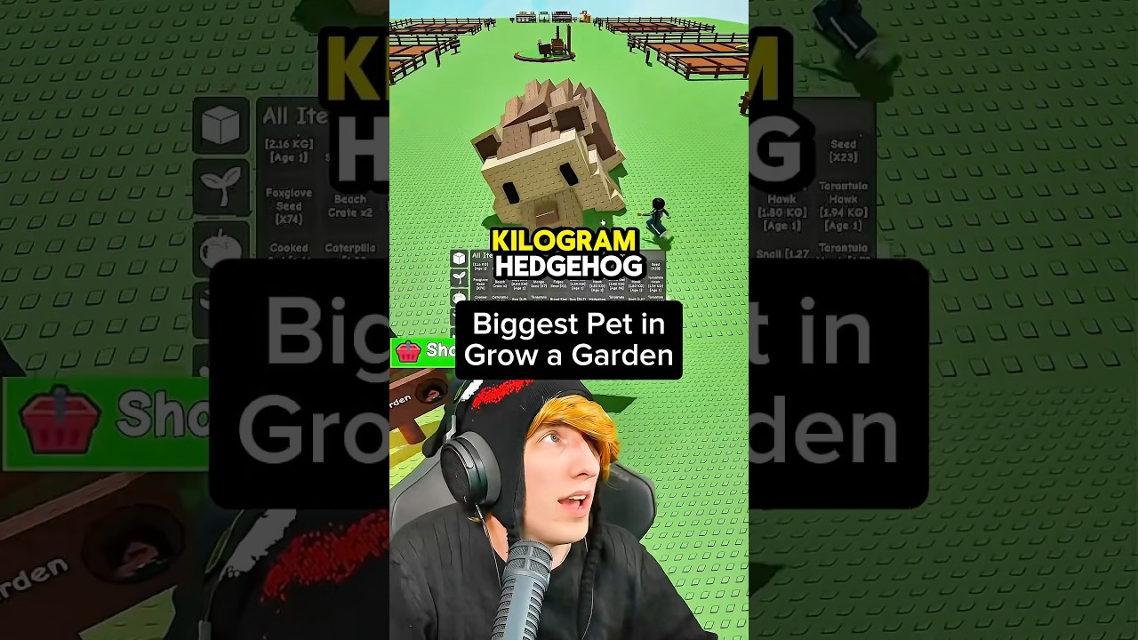 BIGGEST PET in Roblox Grow a Garden