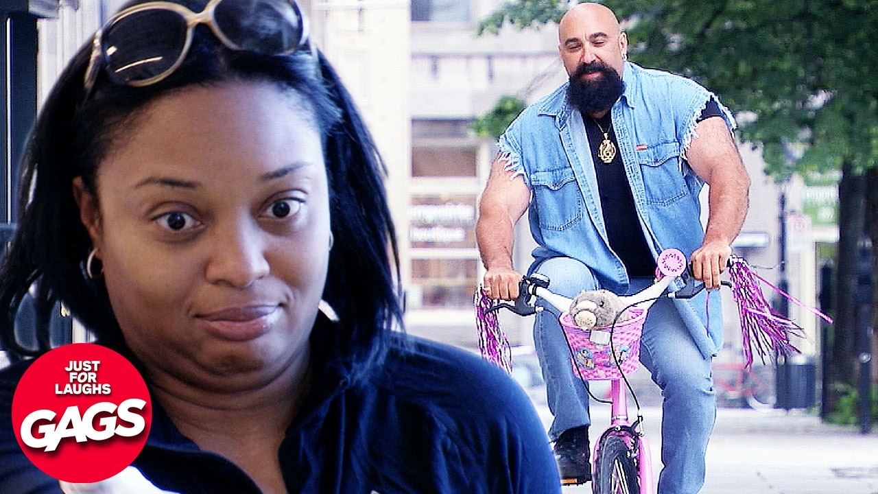 BIKE PRANK 🚲 | Just For Laughs Gags