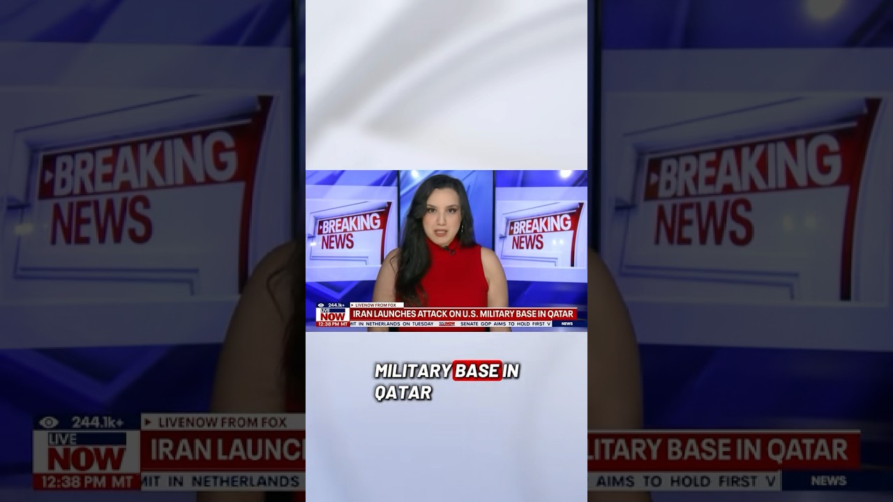 BREAKING: Iran strikes at US airbase in Qatar